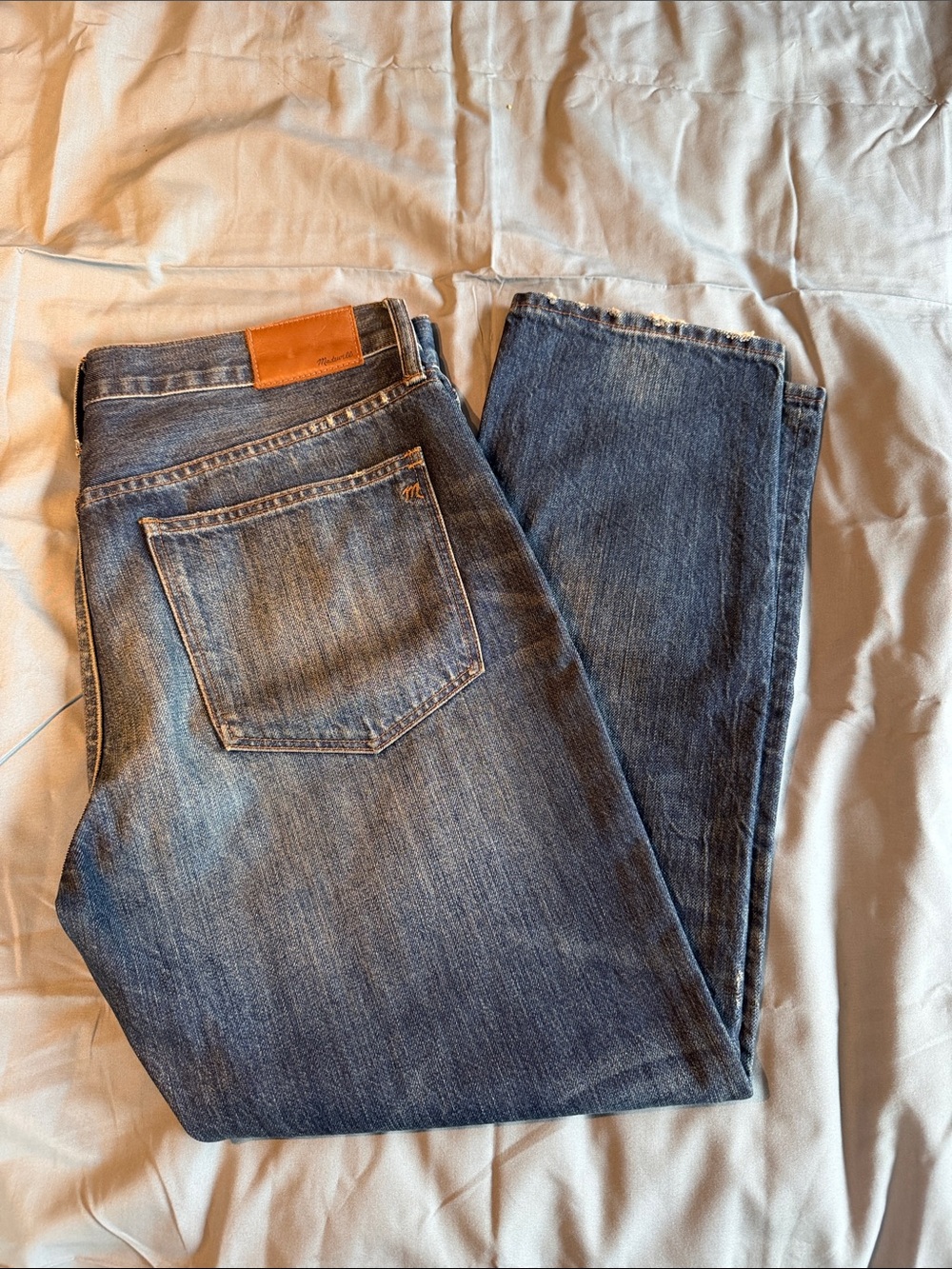 Madewell straight leg cropped jean - 29